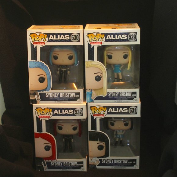 Funko Pop Television Alias set 4